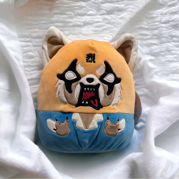 Sanrio Aggretsuko with Rage Expression 8-in Squishmallows **defect** - Picture 1 of 5